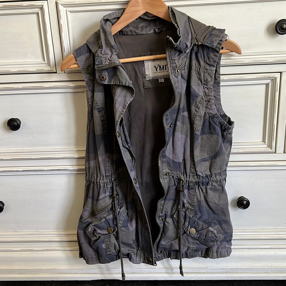 Green camp vest